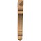 Ekena Millwork Olympic Arts & Crafts Smooth Bracket, Western Red Cedar, 5 1/2"W x 40"D x 48"H BKT06X40X48OLY03SWR - alternate 3